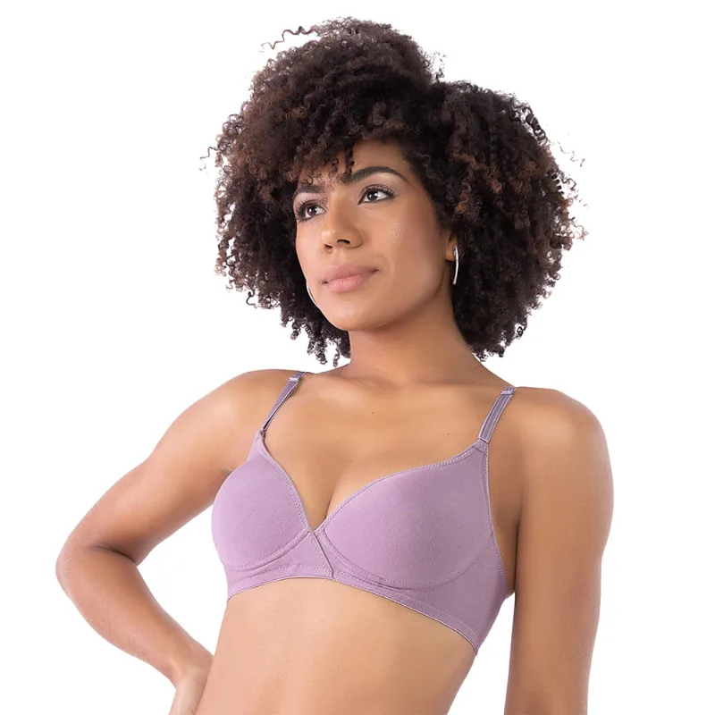 Soutien Em Modal Com Bojo Moldado New Nude - DelRio