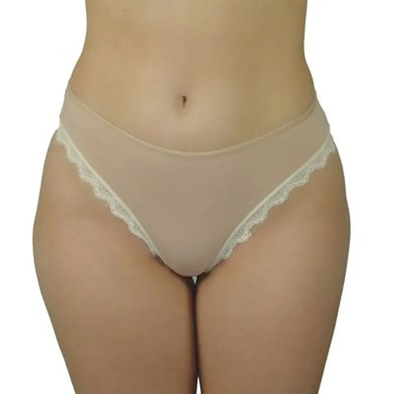Calcinha Biquíni Renda DelRio Microfibra Mousse