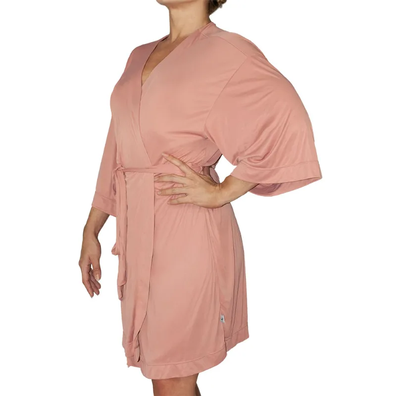 Robe De Liganete Rosa Chá