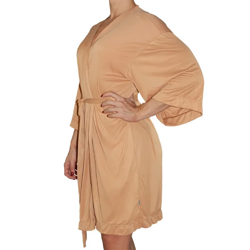 Robe De Liganete Amêndoa