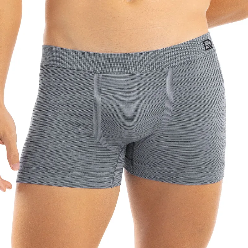 Cueca Boxer Asem Costura Flamê Cinza
