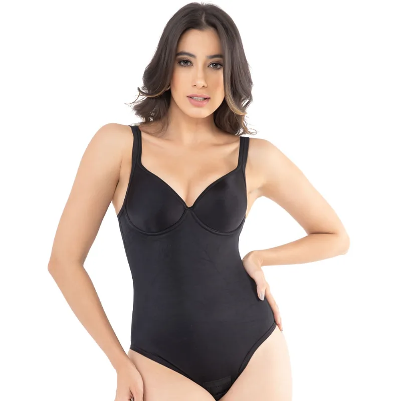 Modelador Em Microfibra E Lycra Power Preto - DelRio
