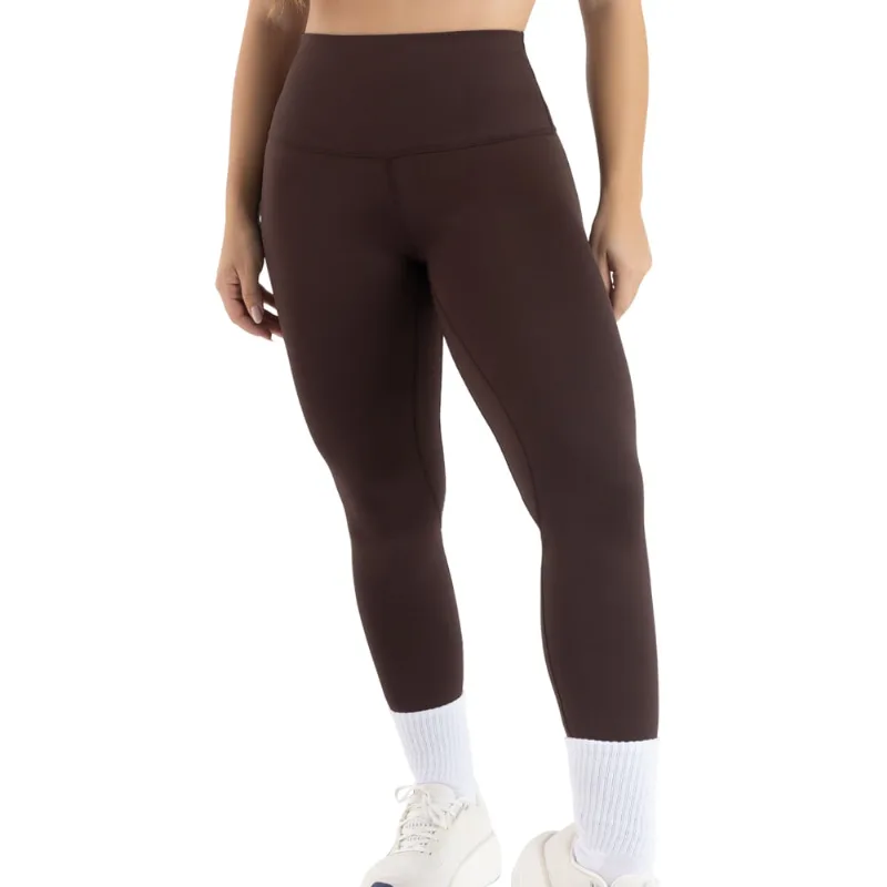 Calça Legging Fitness Em Tecido Lulu Café - DelRio