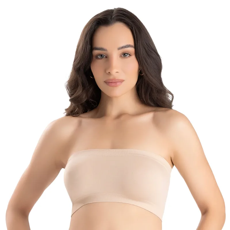 Top Faixa Lisa Sem Costura Mousse
