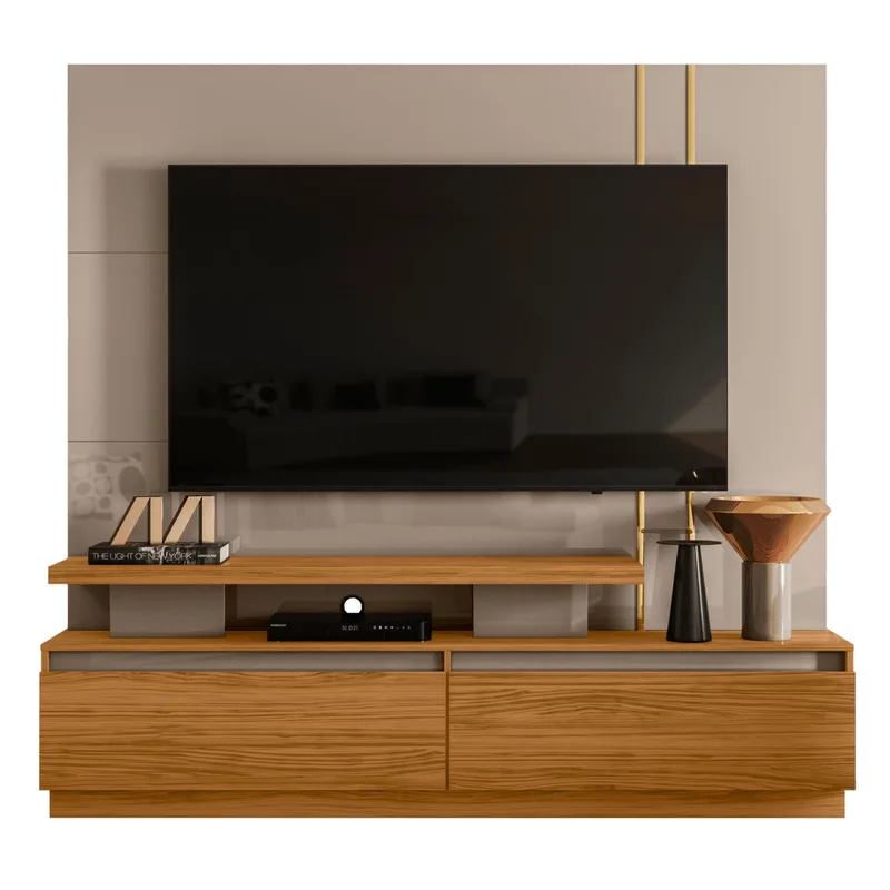 Home Para Tv's 75 Polegadas Berlim Fendi Naturale