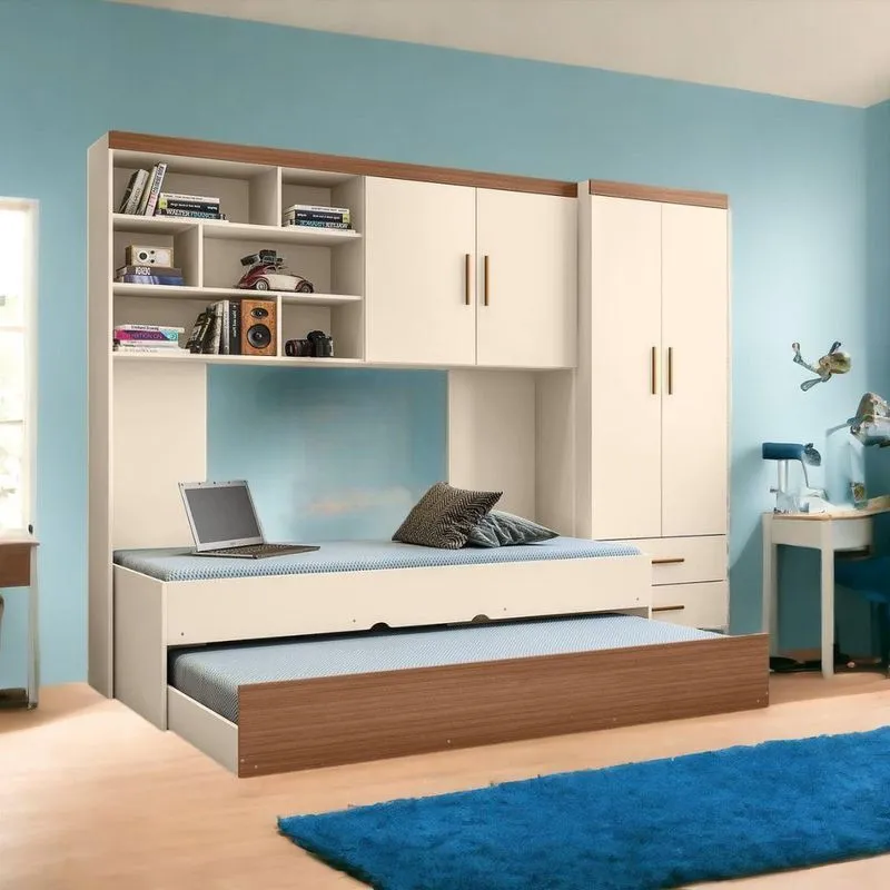 Conjunto Quarto Modulado Meninos Maria Carvalho Off White