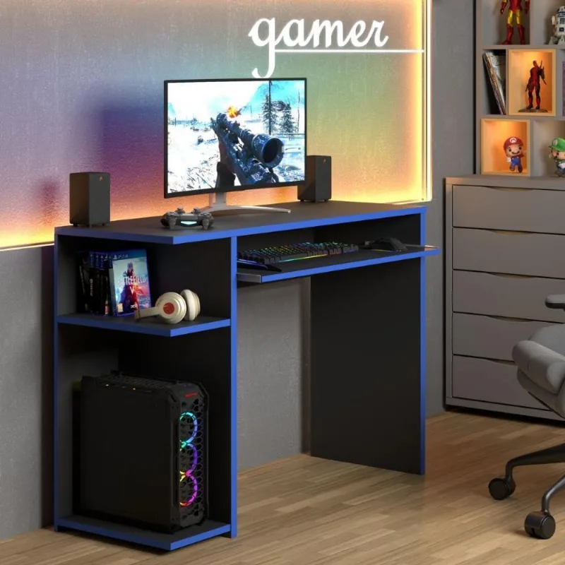 Escrivaninha Gamer Antáres Azul