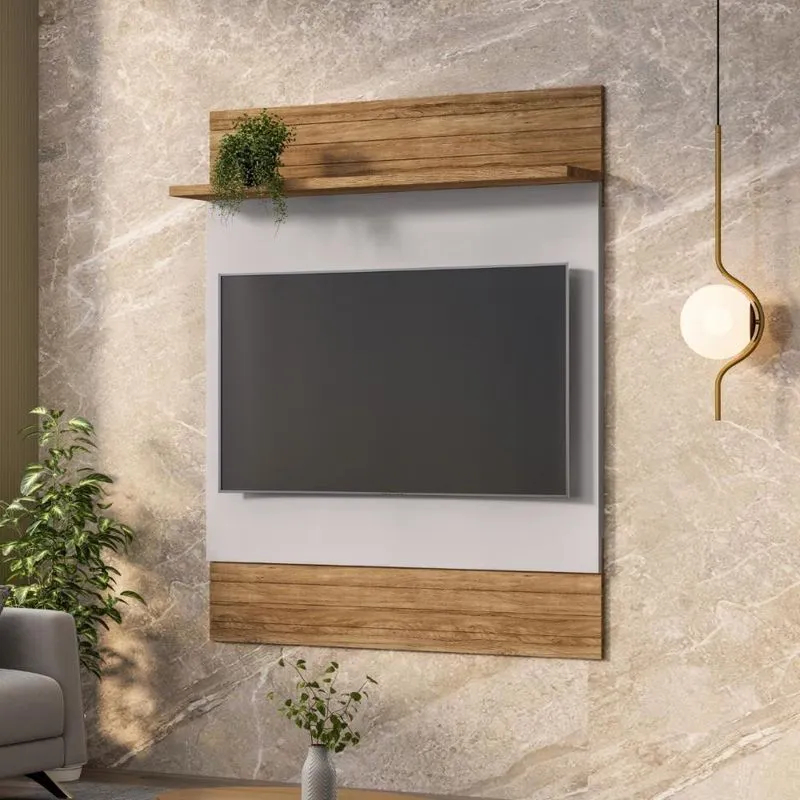 Painel Tv 48 Polegadas Vidigal Cinamomo Off-white