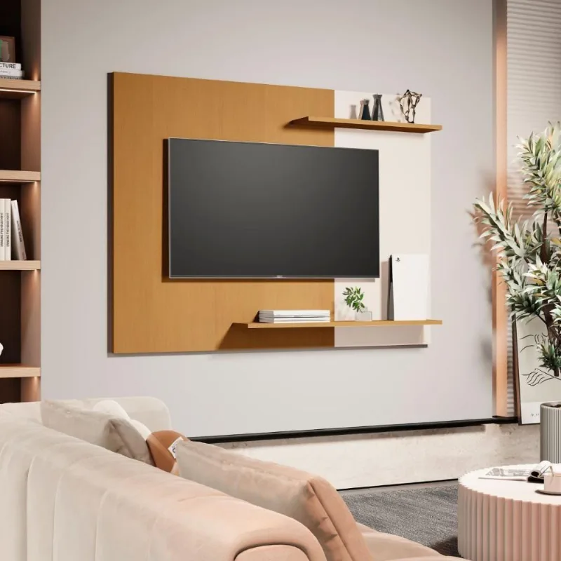 Suporte Para Tv Avellaneda Nature Off White