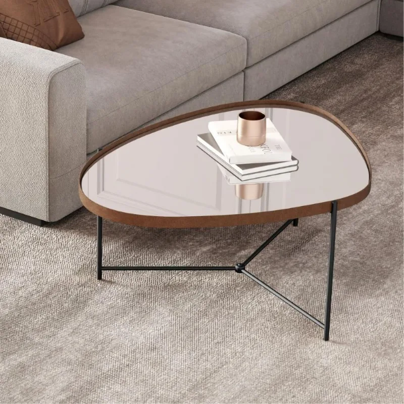 Mesa De Centro Charlotte Castanho Preto