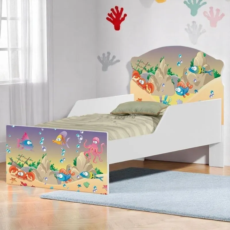 Cama Infantil Tick Vida No Mar