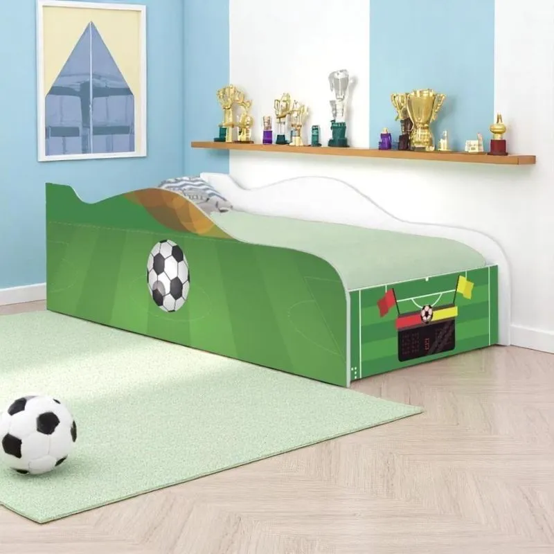 Cama Carro Solteiro Joy Campo De Futebol Solteiro
