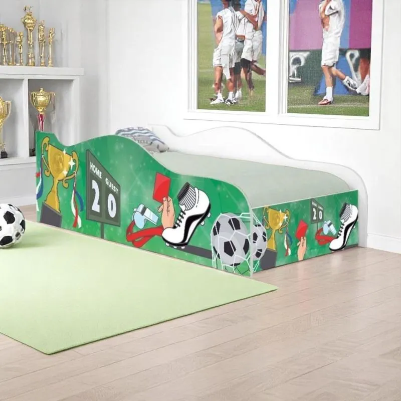Mini Cama Joy Partida De Futebol Com Colchão