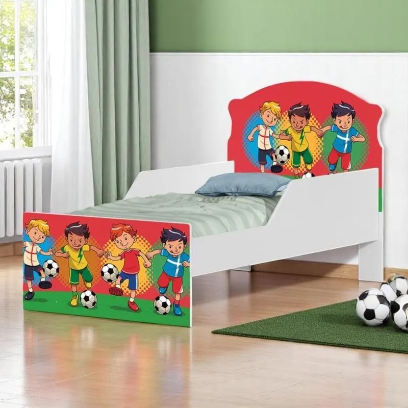 Cama Infantil Tick Futebol Menino