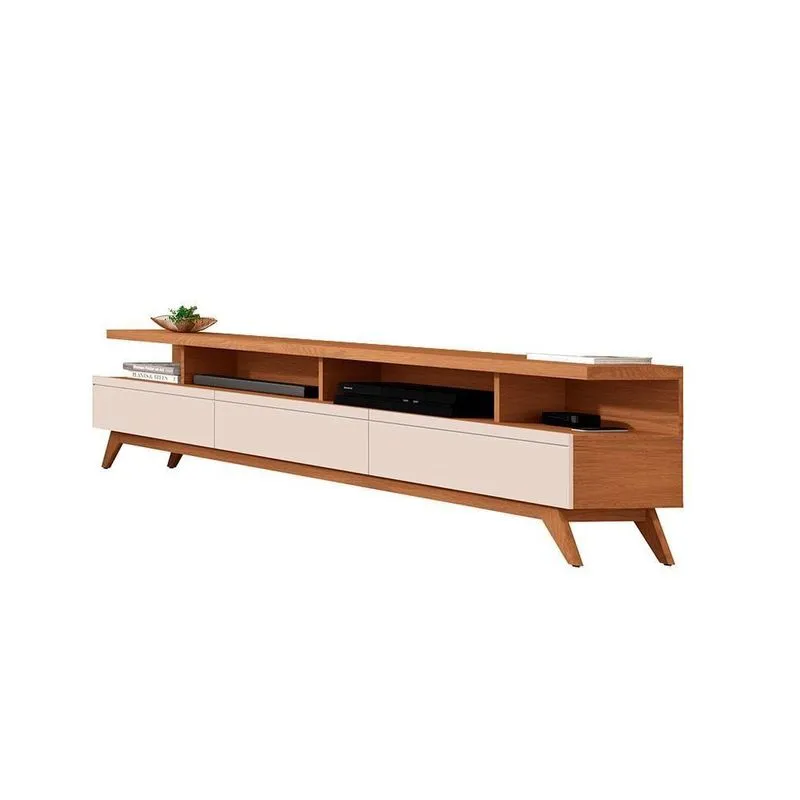 Bancada 3 Gavetas 180 Amiens Nature Off White