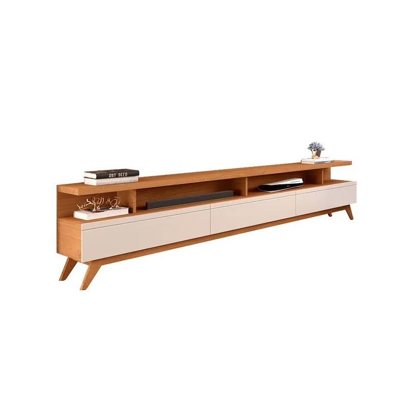 Bancada 3 Gavetas 220 Brest Nature Off White
