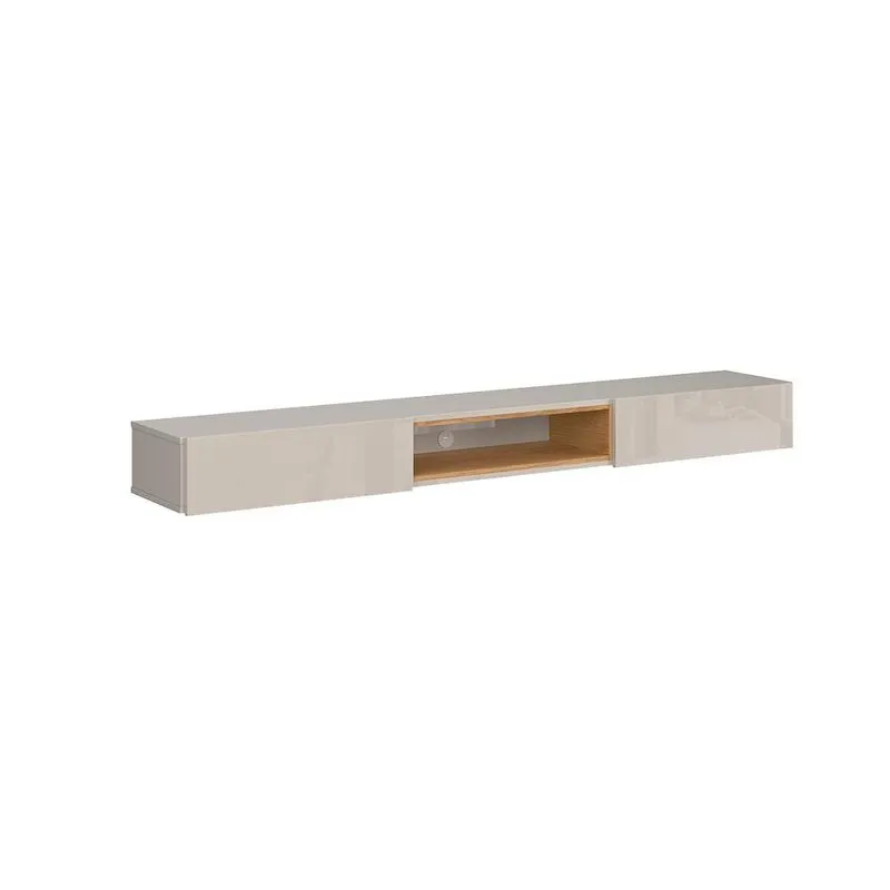 Bancada Suspensa 1.8 Bolzano Off White Freijó