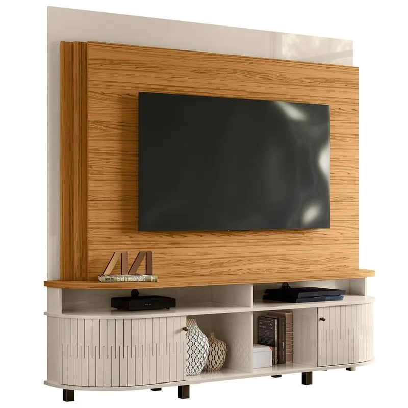 Home Para Tv's 65 Polegadas Leeds Naturale Off White