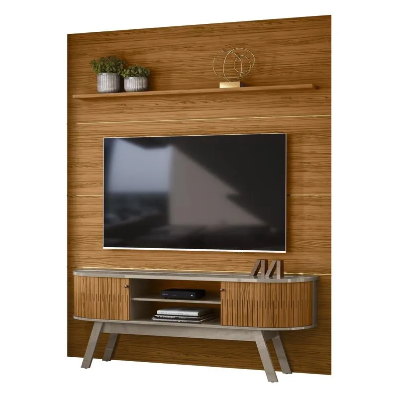 Home Para Tv's 75 Polegadas Augsburgo Fendi Naturale
