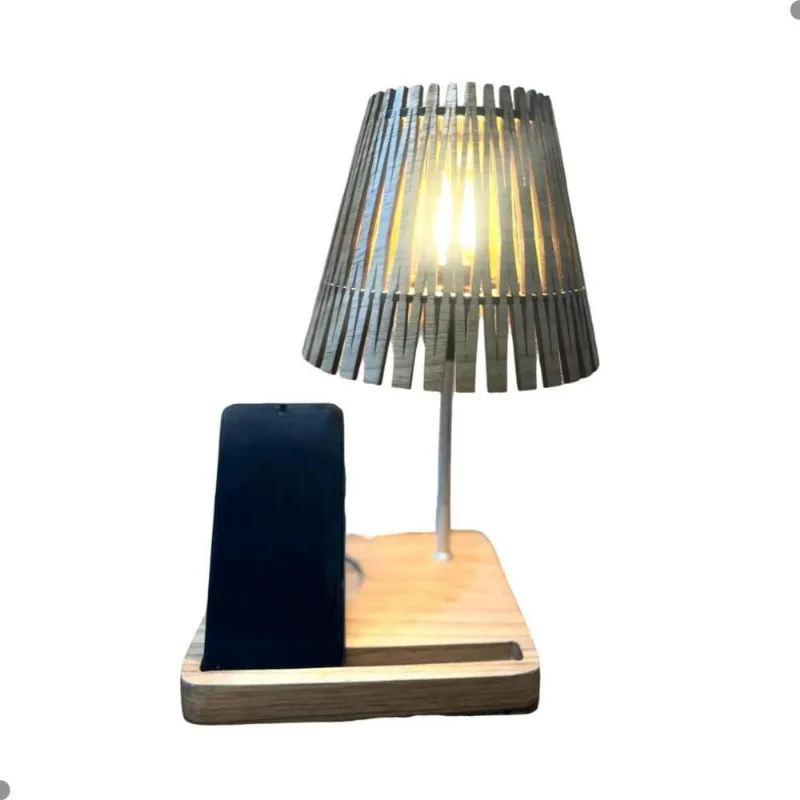 Luminária Laminado De Mesa Barcelona Freijo