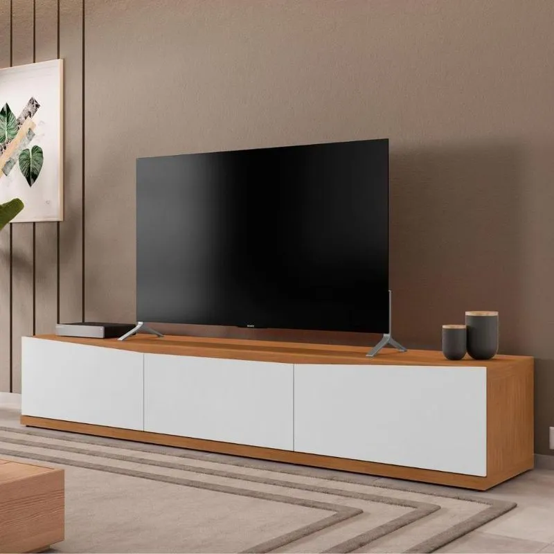 Rack Para Tv Lille Cedro Branco
