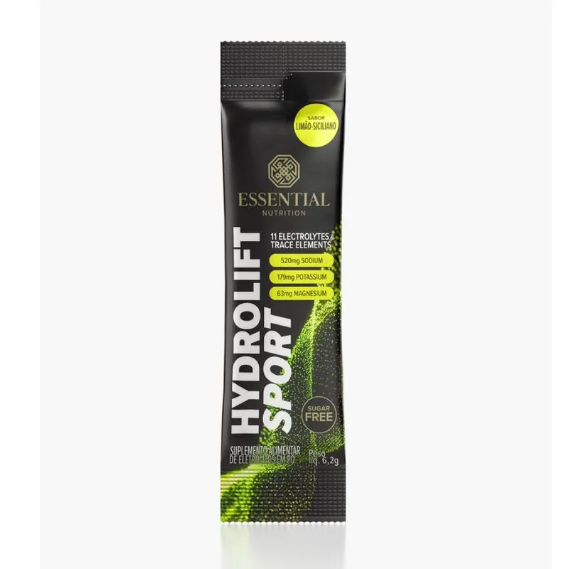 Hydrolift Sport Limão Siciliano Essential Nutrition 6,2g