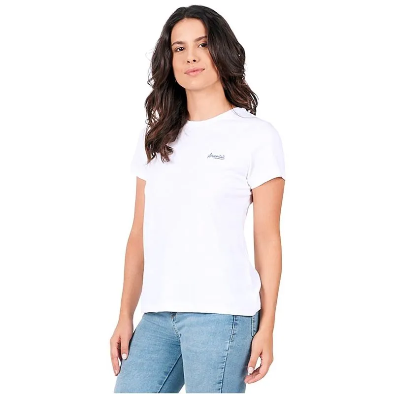 Camiseta Aeropostale Toque de Seda Branca Feminina