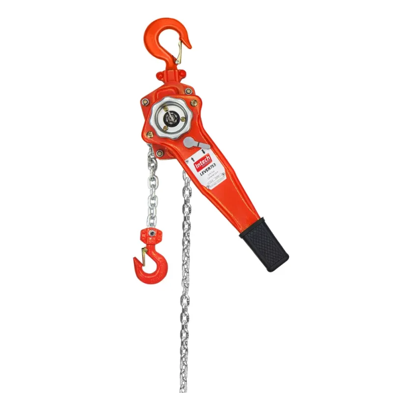 TALHA MANUAL COM ALAVANCA 0,75 TON X 3,0 METROS LEVER753 - INTECH