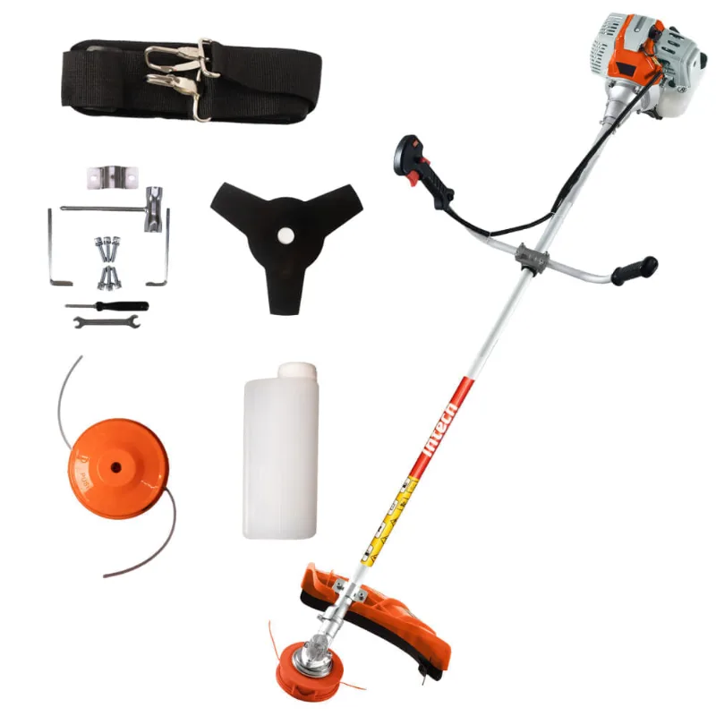 Roçadeira A Gasolina Com Deslocamento De 51,7 Cc Motor 2 Tempos - Skim5200h -intech Machine Intech Machine