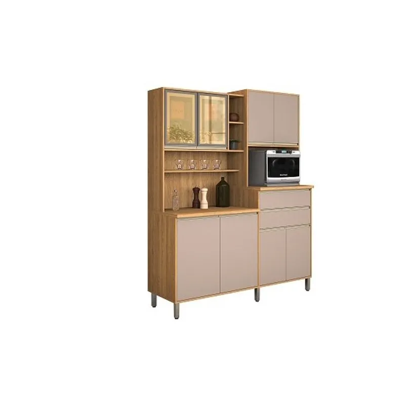 Kit Cozinha Gabi 08 Portas Freijó/Connect – Vitamov