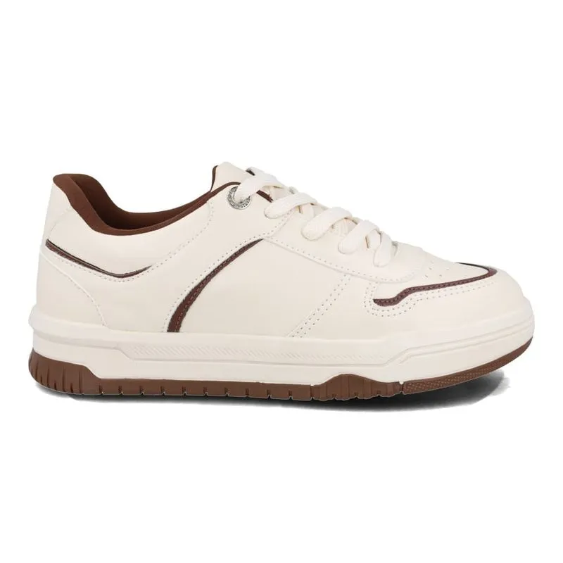 Tênis M Shuz Casual Feminino Off White 36