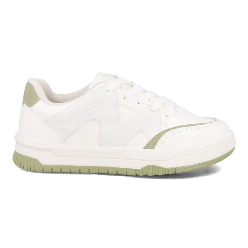 Tênis M Shuz Casual Feminino Branco 35