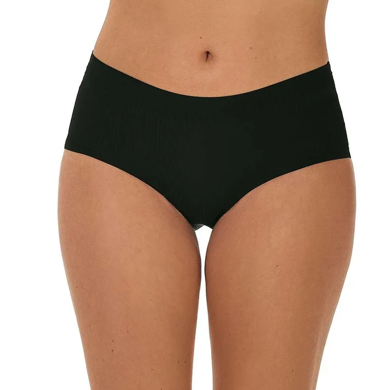Calcinha Calecon Laser Termofusionada Forro Algodão Zee Rucci - Preto M