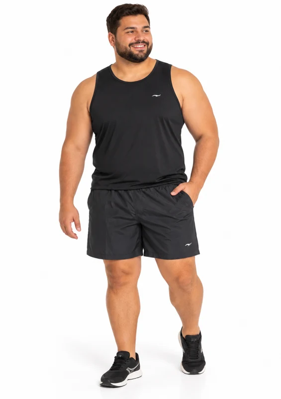 Bermuda Fitness Zee Rucci Masculino - Preto G1