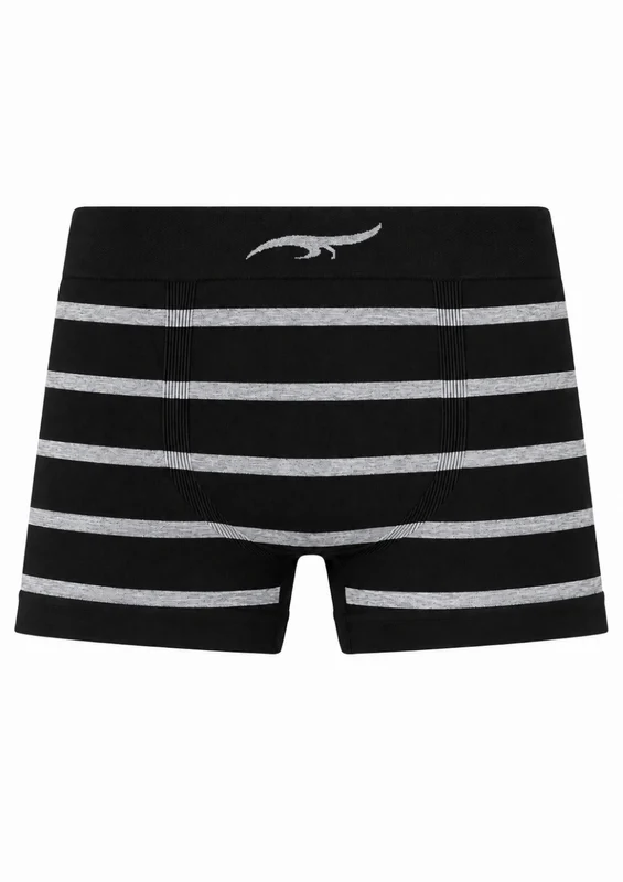 Cueca Boxer Infantil Sem Costura Menino Zee Rucci - Preto G