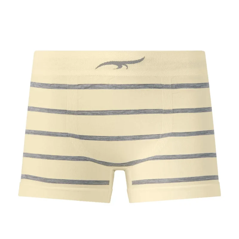 Cueca Boxer Sem Costura Infantil Zee Rucci – Amarelo Listrado P