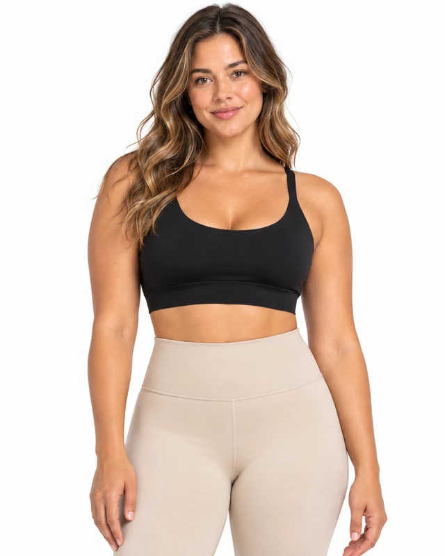 Sutiã Comfort Bojo Macio sem Bolha Alta Cobertura Feminino Zee Rucci - Preto 46