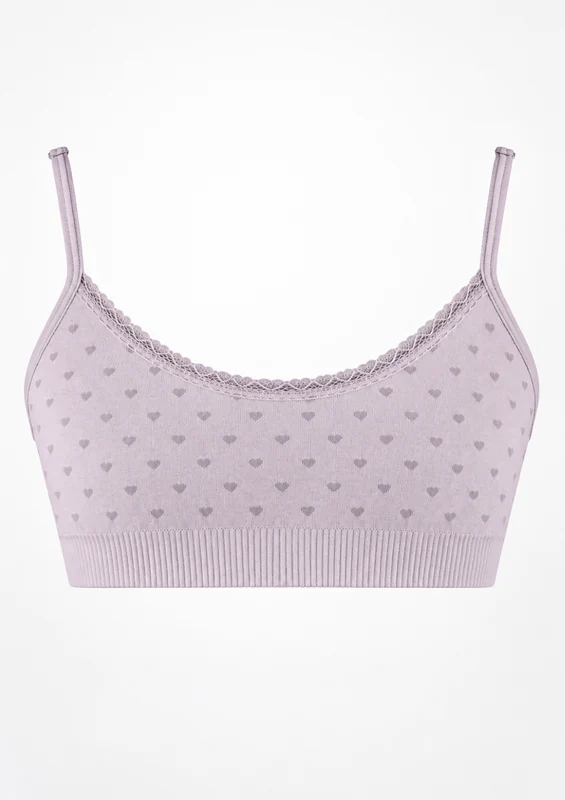 Top Infantil Sem Costura Menina Zee Rucci - Lilás G
