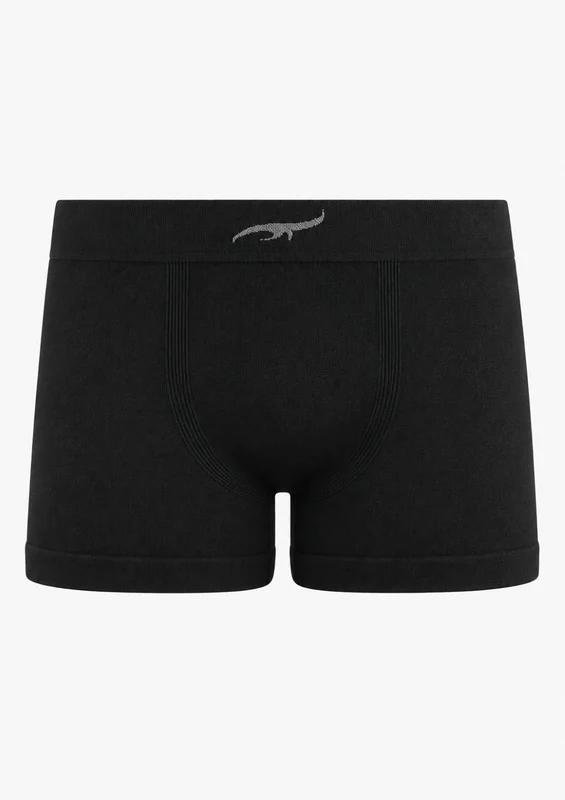 Cueca Boxer Infantil Sem Costura Menino Zee Rucci - Preto M
