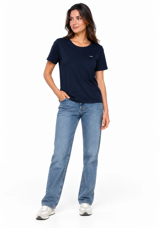 Camiseta Fitness Dry Secagem Rápida Feminino Zee Rucci - Azul P