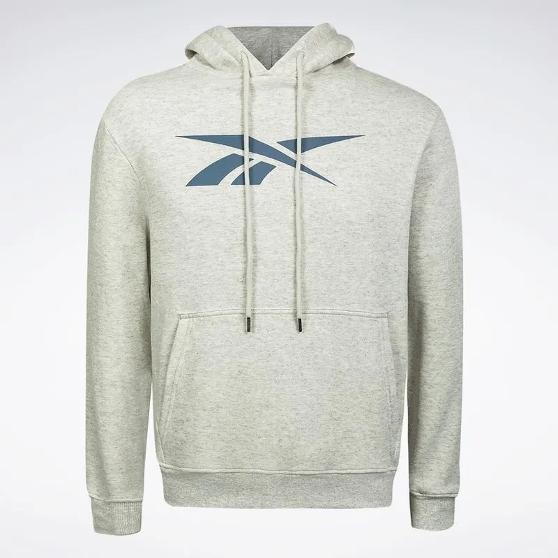Blusa Reebok Vector Hooded Masculino Cinza - GG