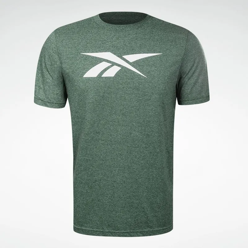 Camiseta Reebok Classics Vector Masculina Verde - M