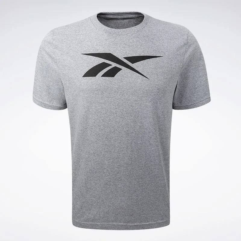Camiseta Reebok Classics Vector Masculina Cinza - P