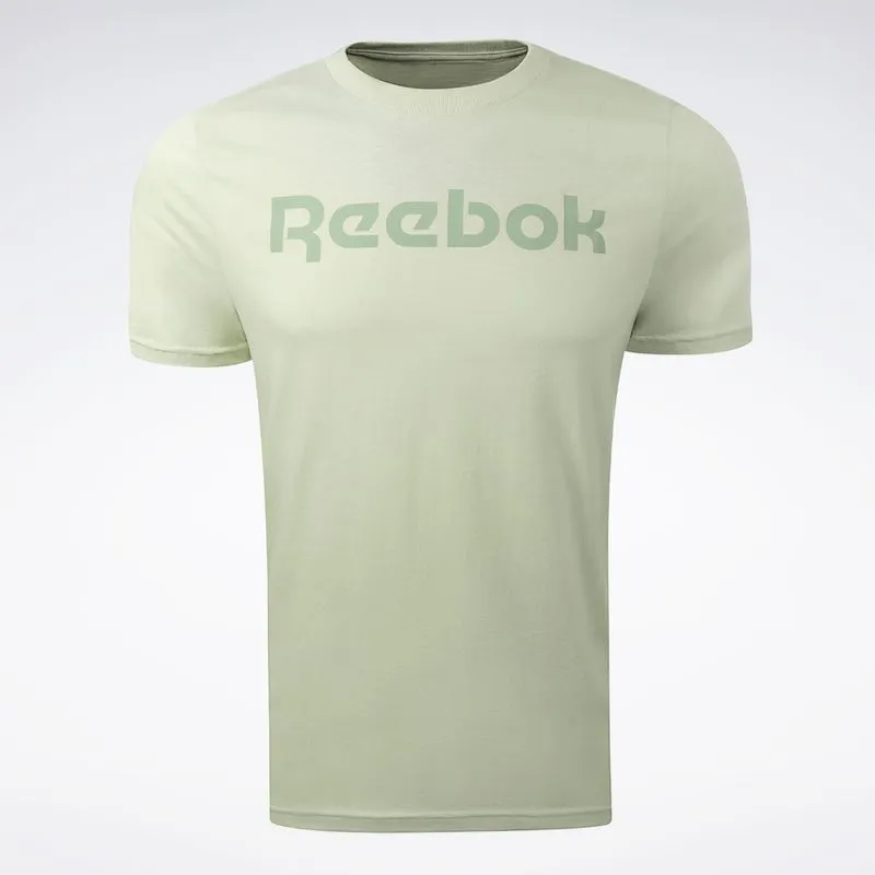 Camiseta Reebok Classics Linear Masculina Verde claro - G