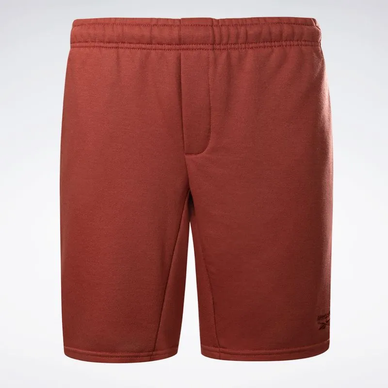 Bermuda Reebok Logo Masculina Marsala - M