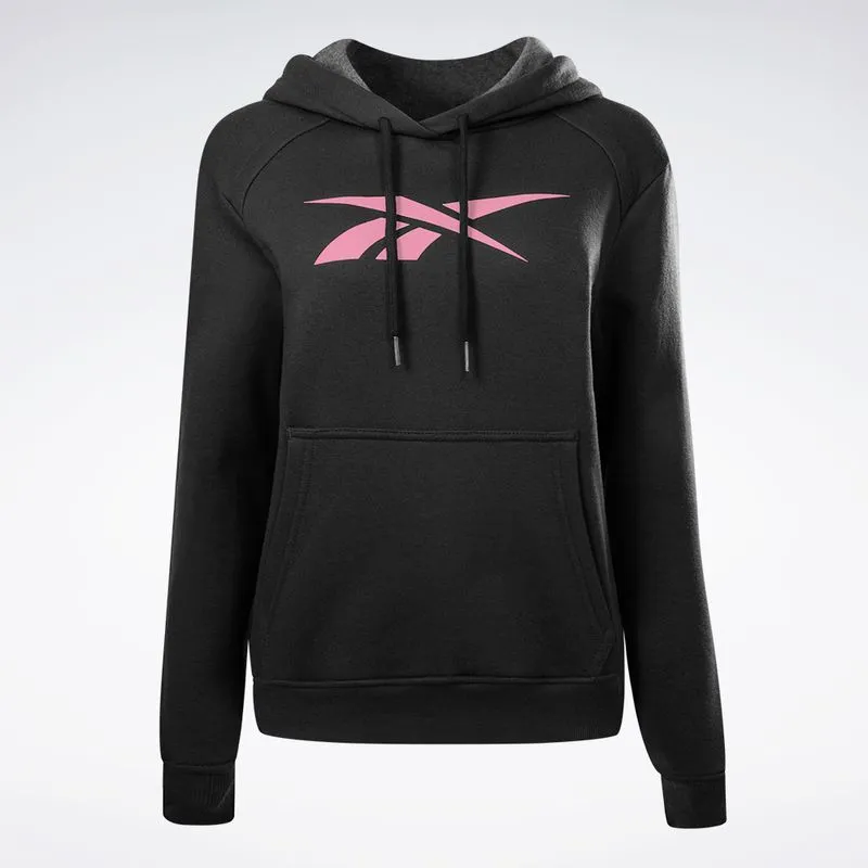 Blusa Reebok Classics Vector Com Capuz Feminina Preto - M