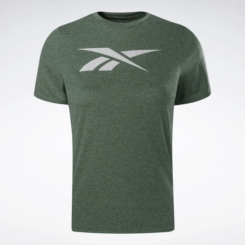 Camiseta Reebok Cl Vector Feminina Verde - P