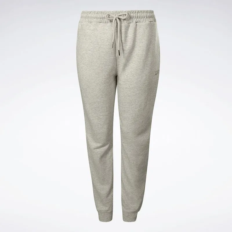 Calça Reebok Logo Feminina Cinza claro - GG