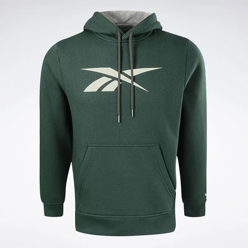 Blusa Reebok Big Vector com Capuz Masculina Verde - G