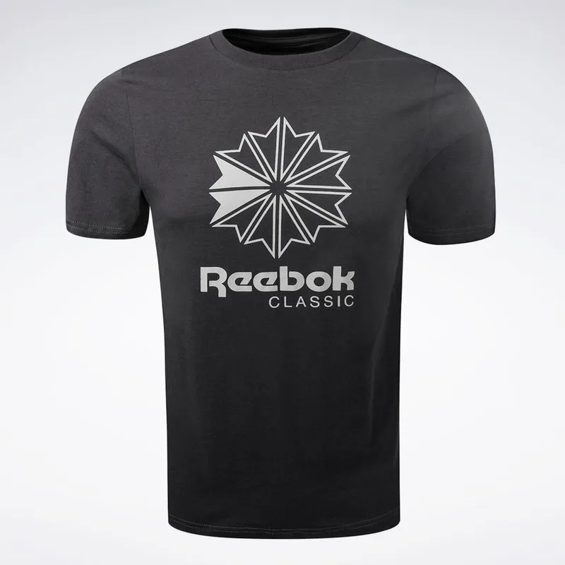 Camiseta Reebok Big Star Crest Masculina Cinza - M